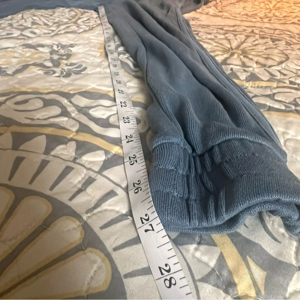 Free People Movement Blue Joggers, Pockets, Side Panel, Size XS - Picture 4 of 10